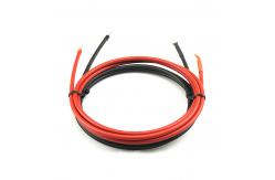 China Customized Length Solar Panel Extension Cable Flame Retardant With OT Plug supplier