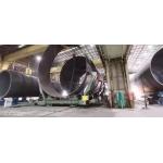 400T PU Pipe Welding Rollers For 13m Offshore Monopile