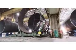 China 400T PU Pipe Welding Rollers For 13m Offshore Monopile supplier