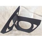 Eco - Friendly Soft Shiny Silicone Screen Printing Label , 10mm Nylon Elastic Neck Tape