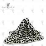 Leopard Skin Pattern PP Cotton Stuffed Baby Loveable Infant Quilt For Newborn for sale