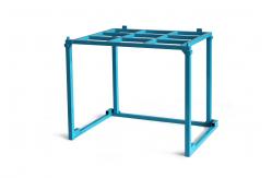 China CE RAL Painted 1.5T Capacity Folding Stackable Steel Racks supplier