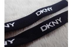 China Black Underwear Elastic Band With Printing White Silicone Logo Environmental Protection supplier