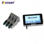 3 Heads Batch Coding Inkjet Printer 37mm Height CYCJET High Resolution Inkjet Printer for sale
