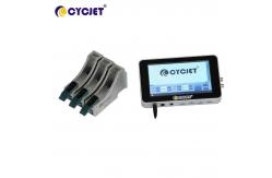 China 3 Heads Batch Coding Inkjet Printer 37mm Height CYCJET High Resolution Inkjet Printer supplier