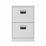 Lockable 2 Drawers Office File Storage Cabinet With Simple Handle