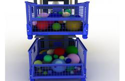 China 3000KG Warehouse Storage Shelves Lockable Storage Roll Wire Storage Cages supplier