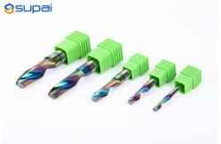 China Supal Aluminum End Mill Tungsten Steel Tool With Center Cutting supplier