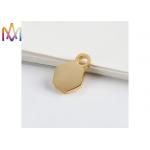 Pentagon Engraved Charm Tags