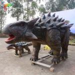 Waterproof Theme Park Life Size Animatronic Dinosaur Realistic Ankylosaurus For Amusement Park for sale