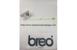 China Custom Printed Small Apple Drawstring Plastic Bags With Cotton Pull Rop supplier