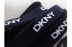 China Black Underwear Elastic Band With Printing White Silicone Logo Environmental Protection supplier