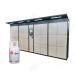 Smart Combo Robotic Vending Locker Machine Gas Exchange For Sandwich Salad