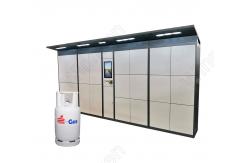 China Smart Combo Robotic Vending Locker Machine Gas Exchange For Sandwich Salad supplier
