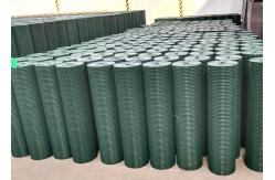 China PVC Coated Welded Iron Wire Mesh With Square Hole For Fencing supplier