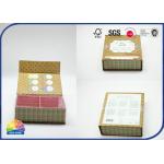 Matte Lamination Recycled Hinged Lid Gift Box CMYK Customized 4C Printed Eco Friendly
