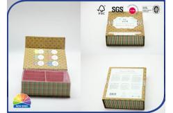 China Matte Lamination Recycled Hinged Lid Gift Box CMYK Customized 4C Printed Eco Friendly supplier