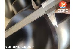 China ASTM A234 WPB Carbon Steel 90 Degree Long Radius Elbow Black Painted Fitting supplier