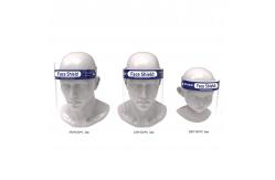 China Splash Proof Double Sided 32x19cm Transparent Face Shield supplier