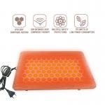 Stylish Electric Foot Warmer Stool With Graphene Heating Ergonomic Design Adjustable Temperature