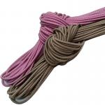 Garment Accessories Polyester Braided Elastic Bungee Cord with Reflective Dot for sale