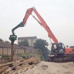 20m 22m Hydraulic Pile Driver Attachment For Excavator Pile Driving Arm