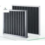 Galvanized Mesh Aluminum Mesh Activated Carbon Pleated Air Filter Can Be Folded for sale