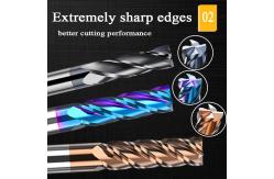 China 200mm Cutting Extra Long Endmill Flute Neck Tungsten Carbide Solid Cnc Brazed supplier