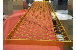 China Architecture Aluminum Screen Facade, Expanded Metal Mesh For Window Divider supplier
