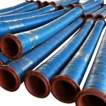 China NBR Material Dredge Discharge Hose Pipe Leak Proof Design Customized Length for sale