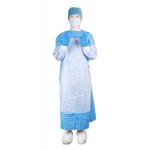 Hospital Use Disposable SMS Surgical Gown With Reinforced Material Prevent Liquid/Blood for sale