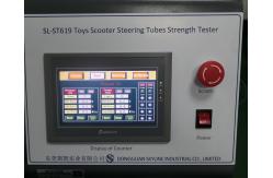 China 2000N Cylinder Loading Kid Toy Testers , Scooter Steering Tubes Strength Testing Machine supplier