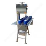 Pig Feet Pig Trotter Frozen Meat Cutting Machine Pig Hoof Half Slicer SUS 304 300-500kg/h for sale
