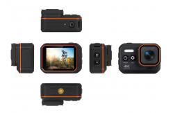 China Waterproof 4K 24FPS 6G lens action camera Video camera supplier