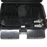 IP65 16 Core Fiber Optic Accessories FTTH FAT Black Fiber Optical Distribution Box for sale