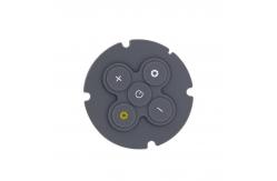 China Custom Circular Controller Keys Waterproof And Durable Silicone Rubber Keys supplier