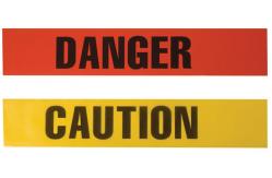 China Red Danger Tape Material Polyethylene Plastic Barrier Tape supplier