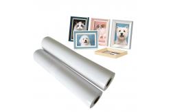 China Large Format Printable 230gsm High Glossy Weak Eco-solvent Photo Paper Roll supplier