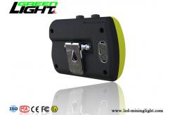 China Underground Coal Miner Hard Hat Light 18000lux Coal Low Power Indication Led Screen supplier