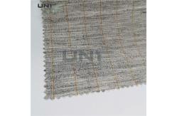 China Elasticity Heavy Weight Fusible Interlining / Canvas Fabric For Men Suit , Uniform supplier
