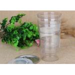 Plastic Packaging Tube Airtight Waterproof Clear Pet Jar With EOE Lid