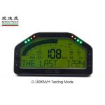 Electronic Car Digital Voltmeter 10 - 16v 6.5 Inch Rally Car Dashboard Waterproof