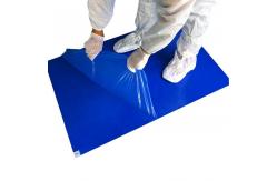 China Low Density Polyethylene Cleanroom Sticky Floor Mats PE supplier