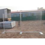 Q195 Q235 6ftX10Ft Galvanized Temporary Fencing OHSAS Approval for sale