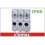 Outdoor Industrial Weatherproof Switch Socket with Fuse Customized for sale
