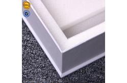 China Lip Oil White Cardboard Gift Packaging Boxes Foam Insert supplier