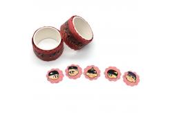 China Custom Japanese Decorative Washi Tape Printed Die Cut Washi Tape supplier