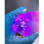 Artificial Violet Purple Raw Sapphire Al2O3 Gem For Decoration Earring Necklace for sale