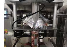 China Potato Chips Pillow Bag Vertical Packing Machine Weighing 50g 100g Automatic supplier