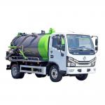 DFAC 6000 Liters  Dump Cleaning Suction Truck    Vacuum Sewer   High Pressure Flusher for sale